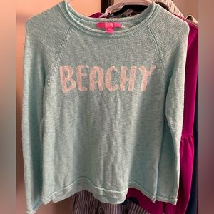 Lily Pulitzer - pullover beach ‘BEACHY’ sweater - XS